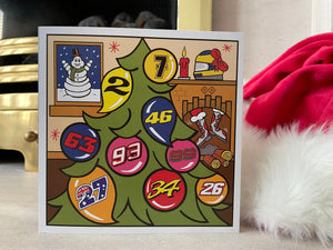 MotoGP™ Christmas Tree Card