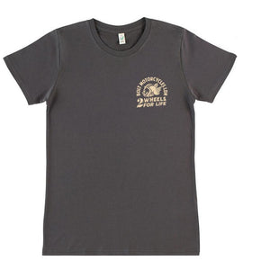 Forever Two Wheels - 2 Wheels for Life x Bolt tee (Ecru)